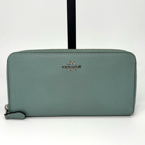 Coach pebble leather - leather, slim