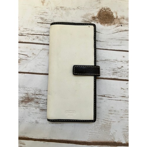 Coach slim checkbook wallet - slim,